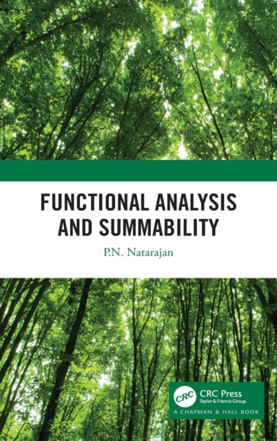 Functional Analysis and Summability, Hardback Book