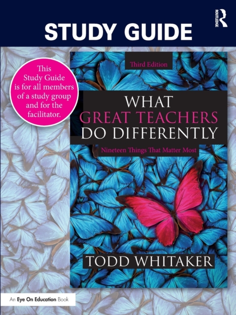 Study Guide: What Great Teachers Do Differently : Nineteen Things That Matter Most, Paperback / softback Book