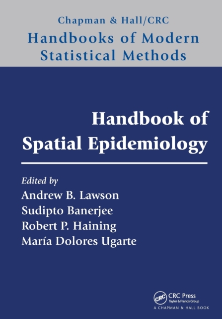 Handbook of Spatial Epidemiology, Paperback / softback Book