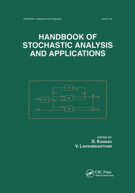 Handbook of Stochastic Analysis and Applications, Paperback / softback Book