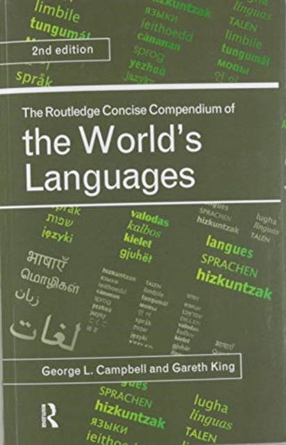 The Routledge Concise Compendium of the World's Languages, Paperback / softback Book