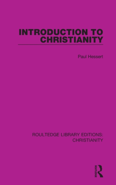 Introduction to Christianity, Hardback Book