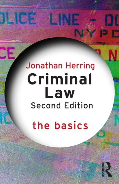 Criminal Law: The Basics, Paperback / softback Book