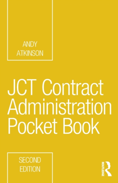 JCT Contract Administration Pocket Book, Paperback / softback Book