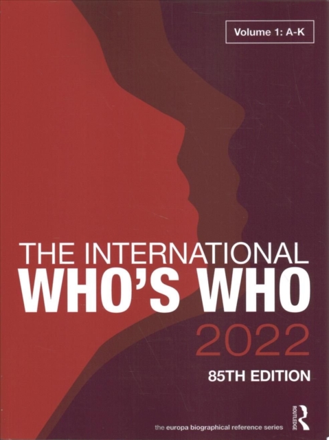 The International Who's Who 2022, Hardback Book