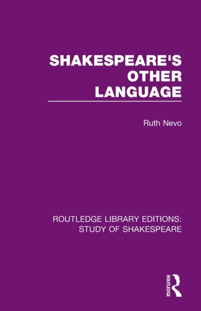 Shakespeare's Other Language, Paperback / softback Book