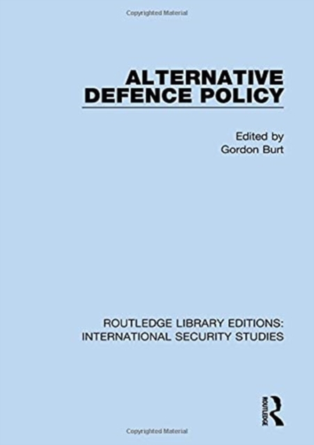 Alternative Defence Policy, Hardback Book