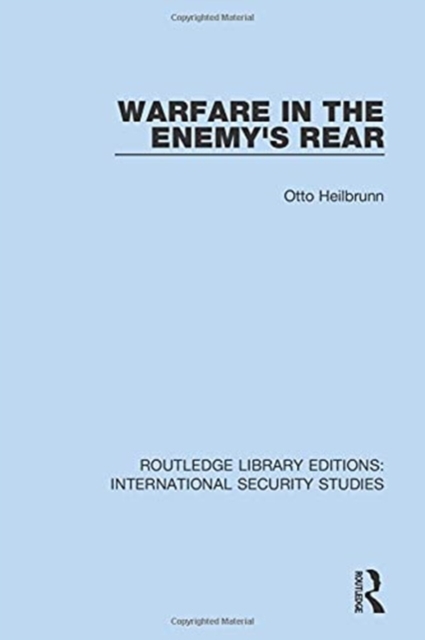 Warfare in the Enemy's Rear, Hardback Book