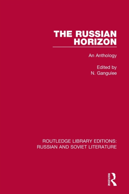 The Russian Horizon : An Anthology, Paperback / softback Book