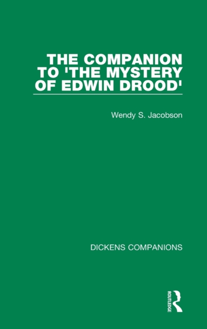 The Companion to 'The Mystery of Edwin Drood', Hardback Book
