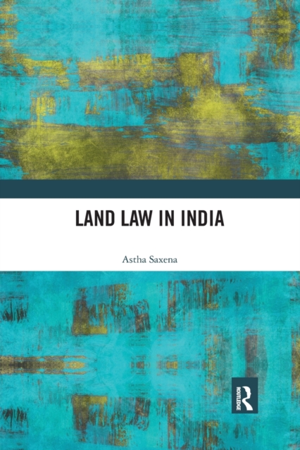 Land Law in India, Paperback / softback Book