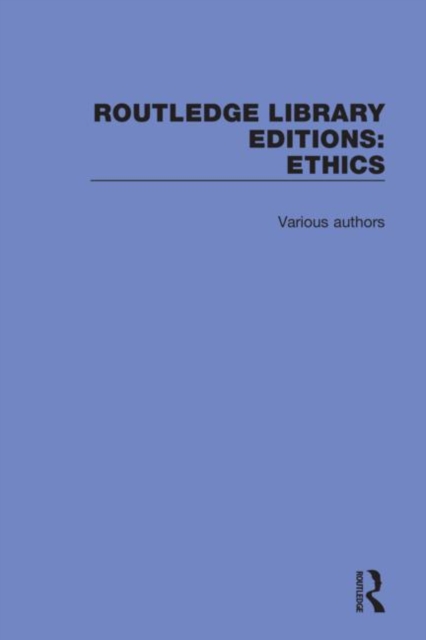 Routledge Library Editions: Ethics, Multiple-component retail product Book