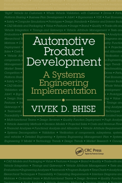 Automotive Product Development : A Systems Engineering Implementation, Paperback / softback Book
