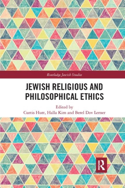 Jewish Religious and Philosophical Ethics, Paperback / softback Book
