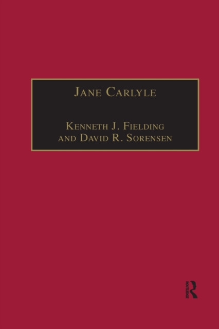 Jane Carlyle : Newly Selected Letters, Paperback / softback Book