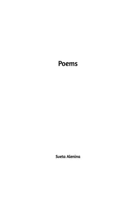 Poems., Hardback Book