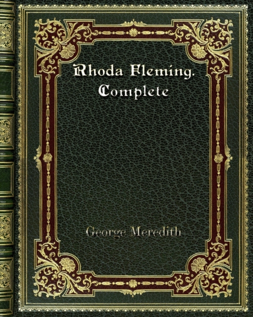 Rhoda Fleming. Complete, Paperback / softback Book