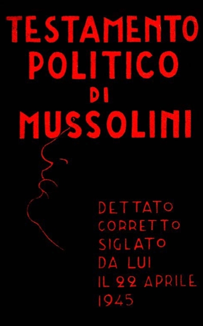 Testamento politico di Mussolini, Paperback / softback Book