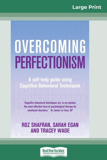 Overcoming Perfectionism (16pt Large Print Edition), Paperback / softback Book