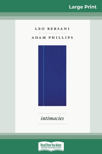 Intimacies (16pt Large Print Edition), Paperback / softback Book