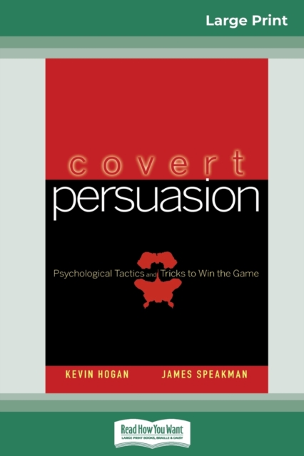 Covert Persuasion (16pt Large Print Edition), Paperback / softback Book
