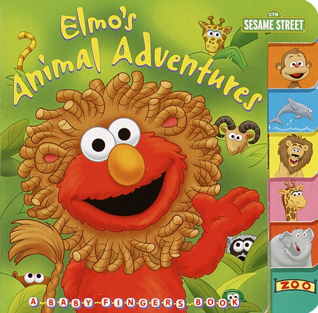 Elmo's Animal Adventures : Sesame Street, Board book Book