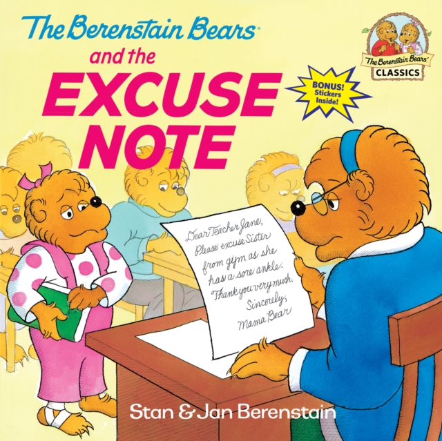 The Berenstain Bears and the Excuse Note, Paperback / softback Book