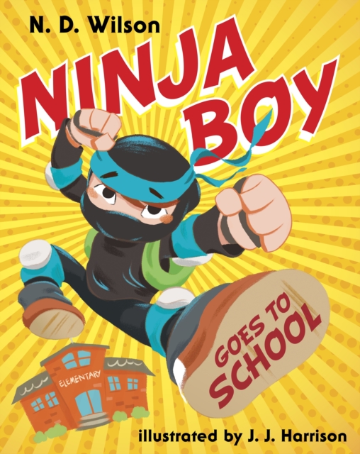 Ninja Boy Goes To School, Hardback Book