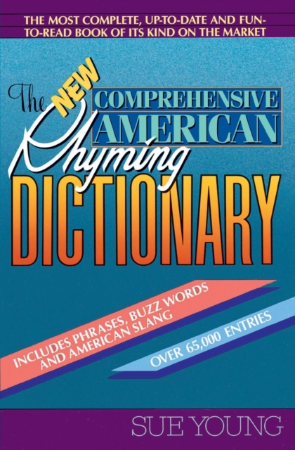 The New Comprehensive American Rhyming Dictionary, Paperback / softback Book
