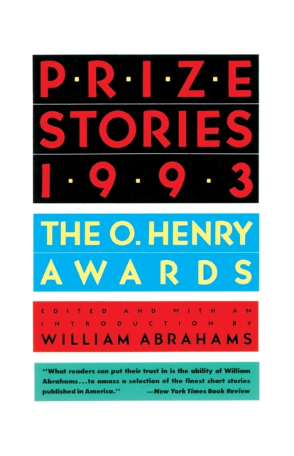 Prize Stories 1993 : The O'Henry Awards, Paperback / softback Book