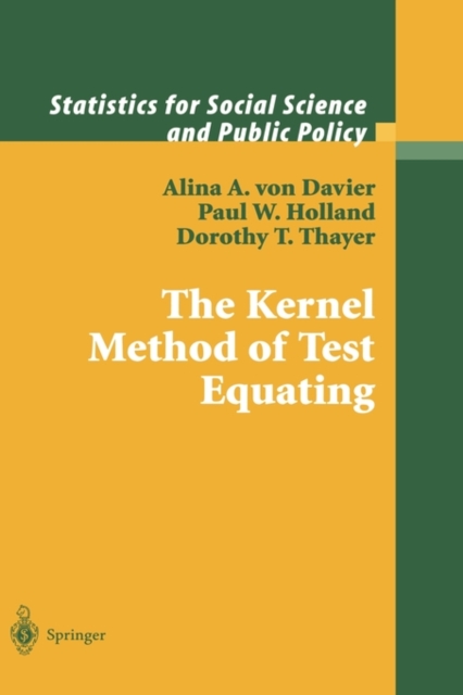 The Kernel Method of Test Equating, Hardback Book