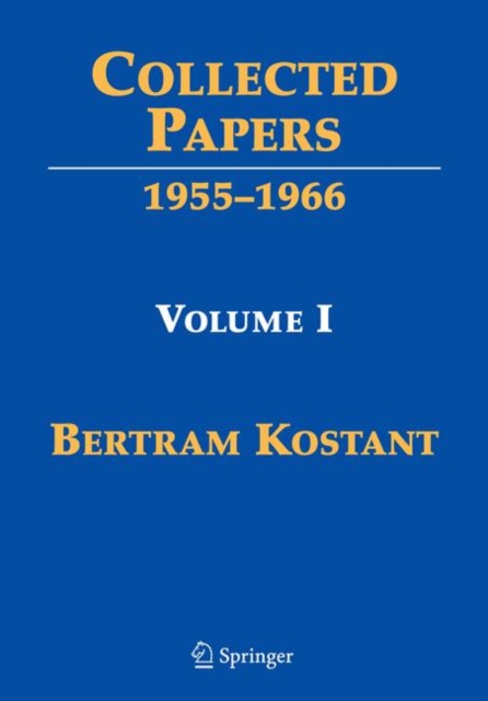 Collected Papers : Volume I 1955-1966, Hardback Book