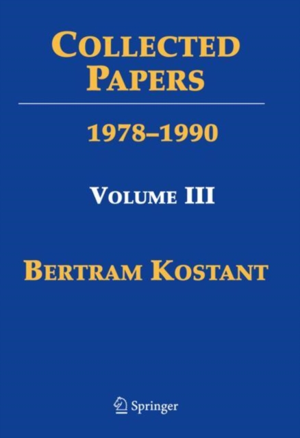 Collected Papers : Volume III 1978-1990, Hardback Book