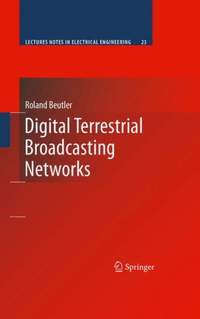 Digital Terrestrial Broadcasting Networks, Hardback Book