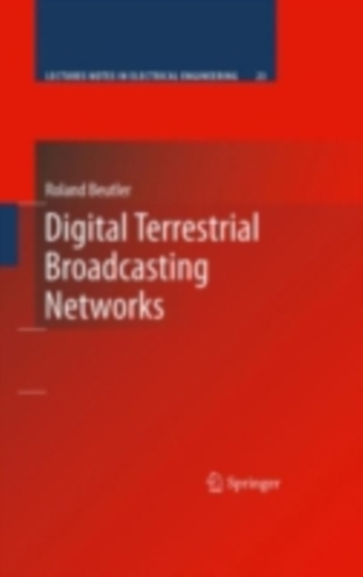 Digital Terrestrial Broadcasting Networks, PDF eBook