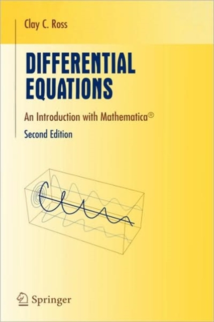 Differential Equations : An Introduction with Mathematica®, Hardback Book