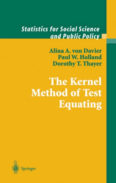 The Kernel Method of Test Equating, PDF eBook