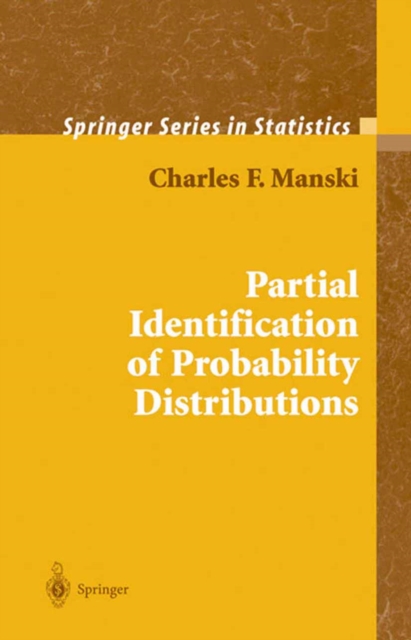 Partial Identification of Probability Distributions, PDF eBook