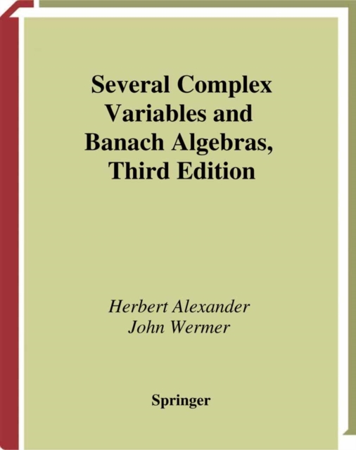 Several Complex Variables and Banach Algebras, PDF eBook