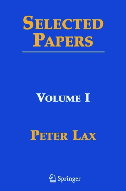 Selected Papers : v. 1, Hardback Book