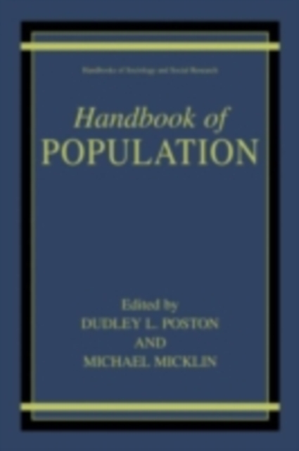 Handbook of Population, PDF eBook