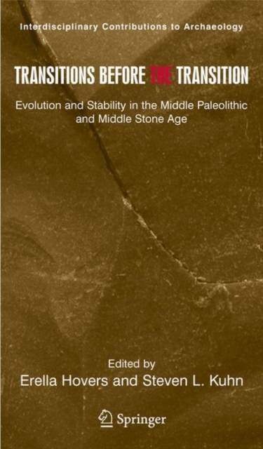 Transitions Before the Transition : Evolution and Stability in the Middle Paleolithic and Middle Stone Age, Hardback Book