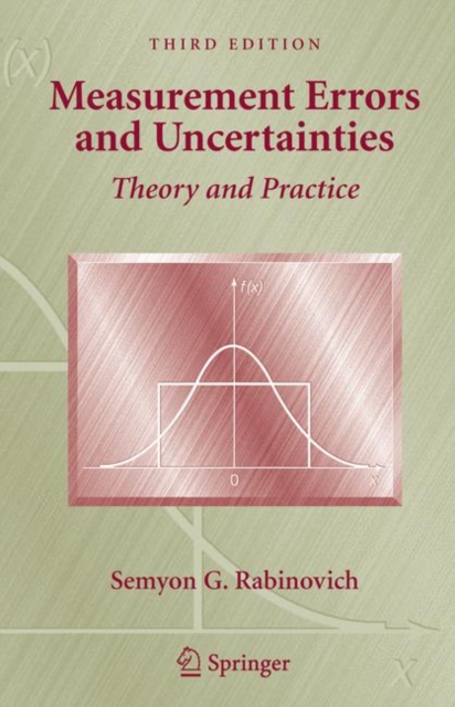 Measurement Errors and Uncertainties : Theory and Practice, Hardback Book
