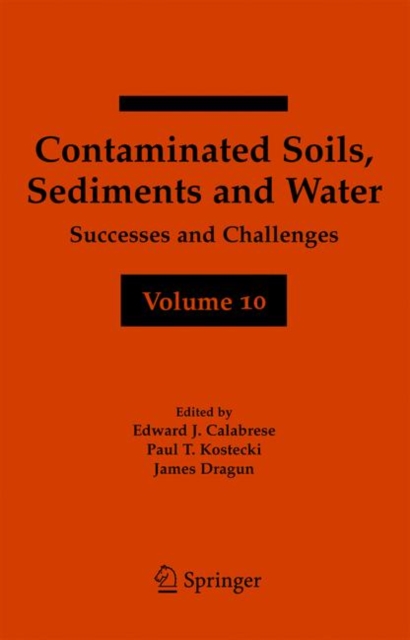 Contaminated Soils, Sediments and Water Volume 10 : Successes and Challenges, Hardback Book