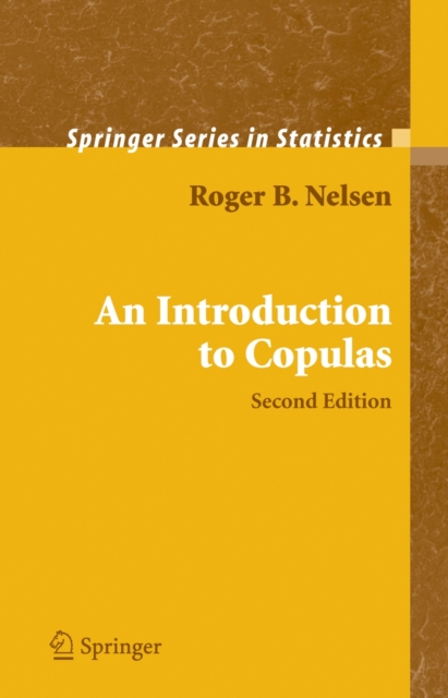 An Introduction to Copulas, Hardback Book