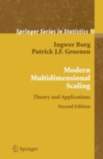 Modern Multidimensional Scaling : Theory and Applications, PDF eBook