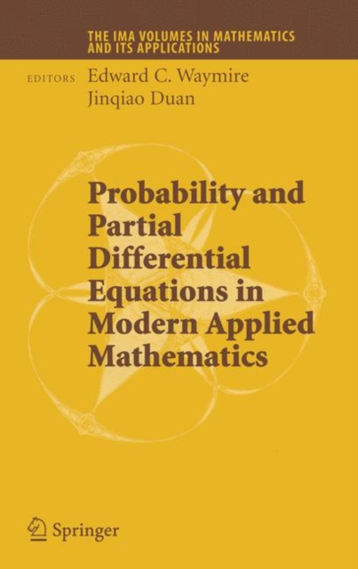 Probability and Partial Differential Equations in Modern Applied Mathematics, PDF eBook