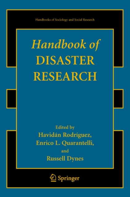 Handbook of Disaster Research, Hardback Book