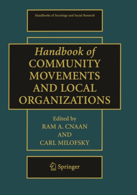 Handbook of Community Movements and Local Organizations, PDF eBook