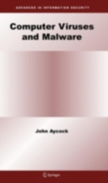 Computer Viruses and Malware, PDF eBook